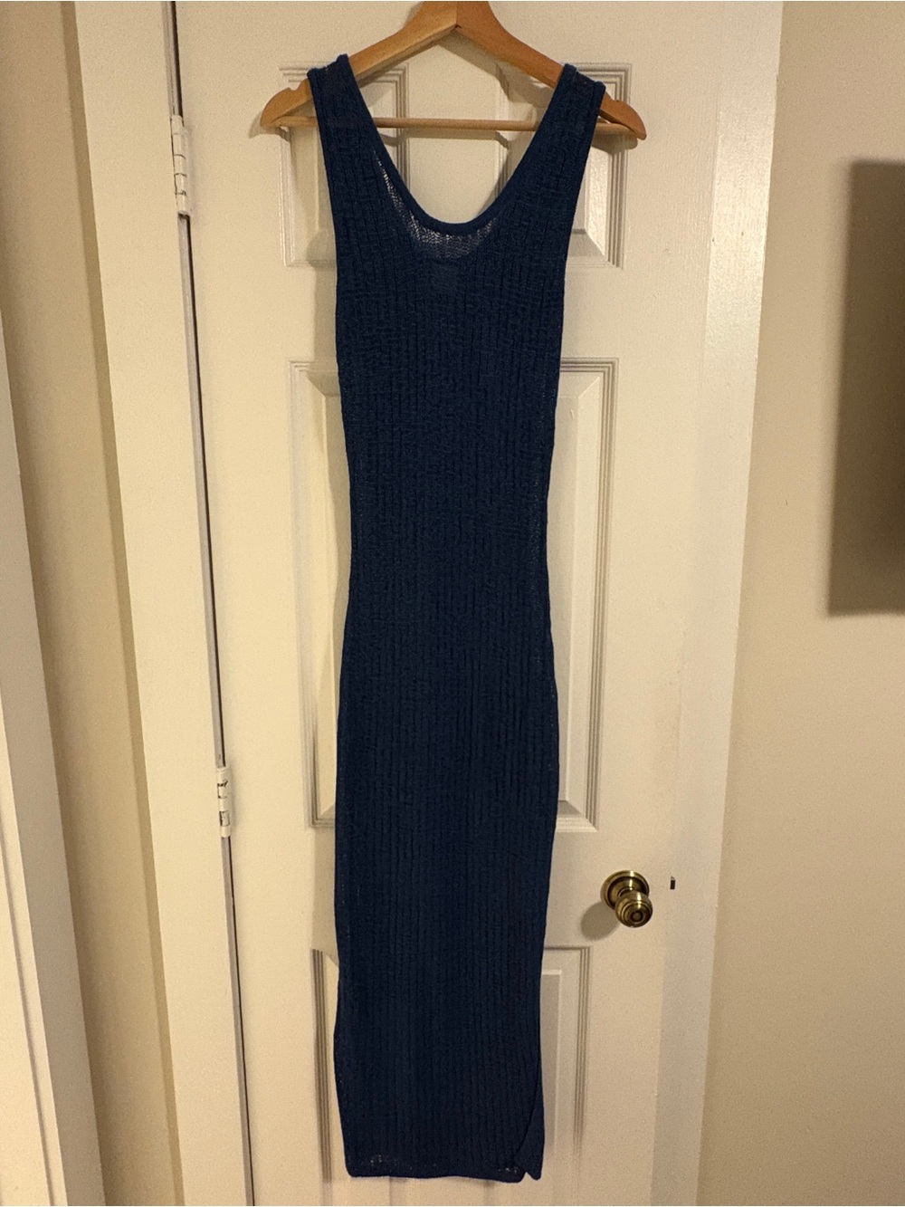 Mesh Knit Blue Swim Coverup | Shade & Shore